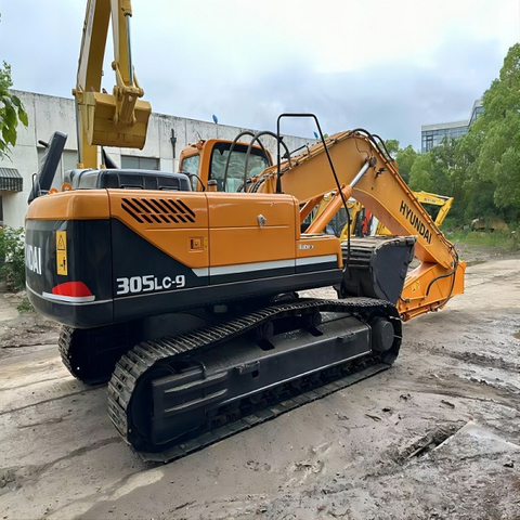Pelle sur chenilles Hyundai R305LC-9 d'occasion avec moteur Cummins