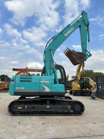 Excavadora de orugas Kobelco SK140LC-8 usada con bomba hidr&aacute;ulica en buenas condiciones